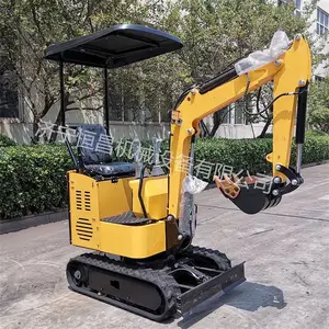 久保田挖药材用的12型挖掘机 农用破碎挖地挖机