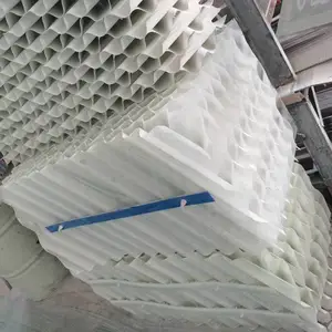 玻璃钢斜梯波填料_T35-60钢厂冷却塔专用 货源充足