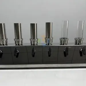 隔膜泵负压抽滤薄膜过滤器JTW-600B六联真空抽滤机