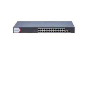 DS-3E1526P-370W-E 海康威视26口轻网管全千兆PoE交换机 提供24个千兆PoE电口 1个千兆电口 1个千兆光口