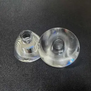 led医疗检查灯 仪器设备检测灯 矩形光斑2*5度 led灯具透镜