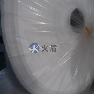 白色针刺无纺布 定型口罩棉 150克杯型针刺棉