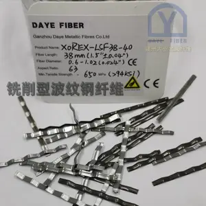 掩体人防工程混凝土用的铣削型钢纤增加抗冲击抗爆大业厂家直供