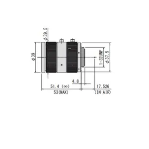 M1618-APVSW2 Computar 16mmͼ�񴫸�����ҵ��ͷ �ɼ�������� 400nm-1700nmȫ���� ��Ȧ��ΧF1.8�\ F16.0