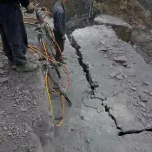 土石方劈裂石头用液压劈裂机厂家设备