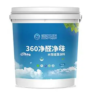 蓝天豚360净醛净味 水性硅藻涂料,厂家硅藻泥,环保艺术涂料