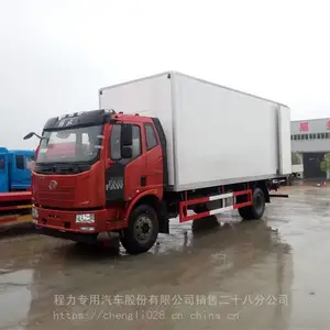 云南保温车厂家宣威直销解放6.8米冷藏车参数配置分期