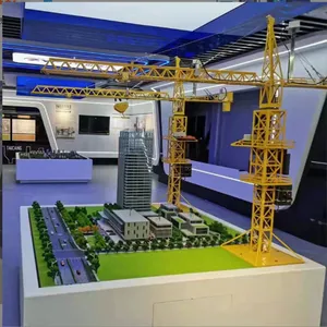 济南塔机模型 塔式起重机 教学演示 智慧工地演示操作模型
