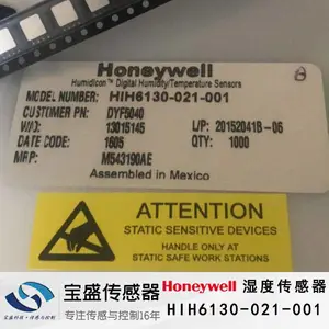 HIH6130-021-001 ��ʪ�ȴ����� ʪ�ȡ��¶�0~*** RH