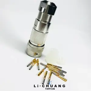 圆形连接器插头Y40T12K 插座 Y40Z12J 现货