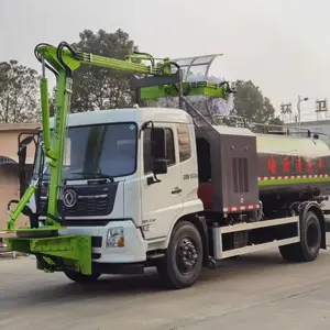 东风天锦墙面清洗车 隧道壁面清洗保洁车 带副发动机清洗效果好