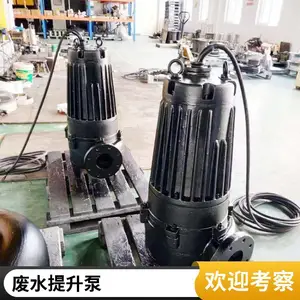 WQ潜污泵水泵工程项目污水处理用提升泵地下室潜水排污泵