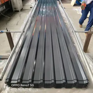 彩涂梯型 屋顶瓦 建筑用 多种瓦型多种颜色可选 可定制