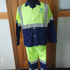 批发定做银光绿黄环卫服保洁服环卫保洁工作服环保服