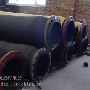 博瑞达 钢丝缠绕吸排胶管 钢丝骨架胶管 吸排水管 大口径疏浚管道