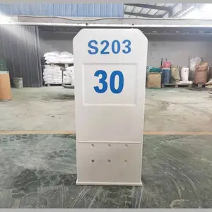 玻璃钢反光里程碑_河北华强公路百米桩