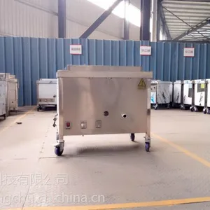 厂家直销汤厨牌带滑轮可移动立式单头煮面炉冒菜炉