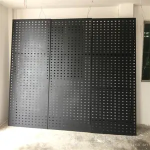 地砖冲孔板展具 冲孔网展示网 方管展架生产厂家【至尚】