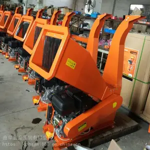 电动碎枝机 5公分树枝粉碎机 桑树葡萄树枝碎枝机