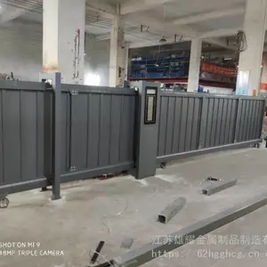 红门九竹建星悬浮门直线分段门自动段滑门折叠门电动平开门