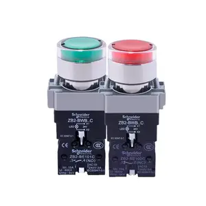 ʩ�͵�ָʾ��XB2BVM1LC ��ɫ ��ť�źŵ�LED �� �� �� �׵�Դ��AC/DC24V