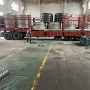 河南洛阳市不锈钢半圆管、碳钢外半管、储罐用外盘管——力兆机械