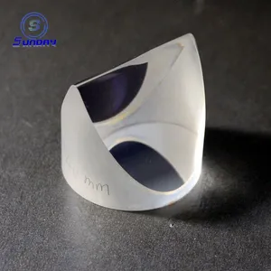 激光鲍威尔棱镜加工 k9 石英 扇角2度-110度