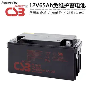 CSB蓄电池12V100AH GP12100代理商