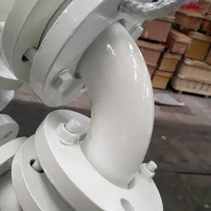防腐蚀化工用钢衬PTFE模压弯头