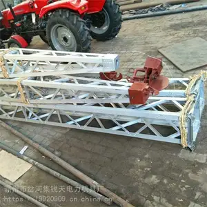贵州省 15米人工三角架立杆机 铝合金人字立杆机 铝合金电力用立杆机 锐天销售