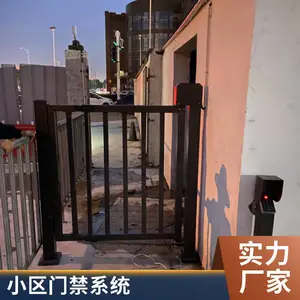 定制 人行通道门 小区电动广告平移门 多种规格