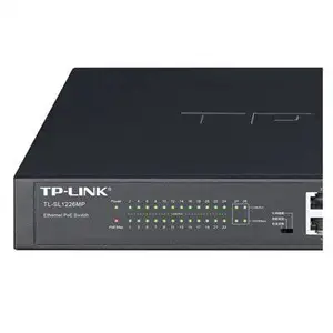 TP-LINK TL-SL1226MP 千兆上联以太网PoE交换机