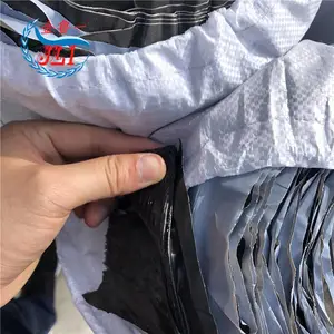 3mm 4mm厚单面铝箔自粘防水卷材 屋顶彩钢瓦专用自粘聚合物改性沥青防水卷材
