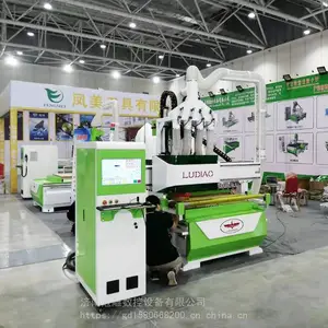 济南雕刻机厂家哪家好 板式家具开料机 木工下料机四工序数控开料机