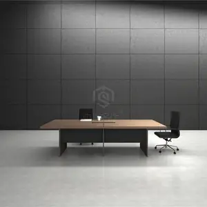 西安办公家具会议桌定制批发 实木会议桌 办公会议桌 中瑞***家具会议桌定做厂家
