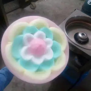 西安棉花糖机厂家 花式棉花糖机多少钱一台 飞跃达民间艺术花式棉花糖机