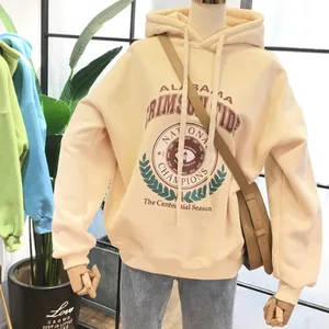 吉林吉林当季新款糖果色卫衣折扣尾货库存直播货源潮流女装长袖批发