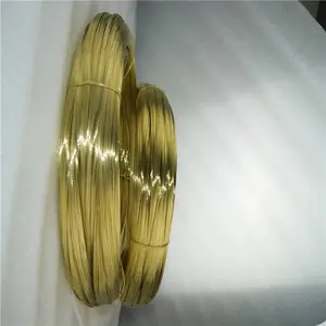 生产黄铜丝 1.0mm 1.2mm 1.5mm弹簧插头、插座H65H62黄铜线