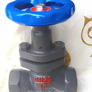铸铁丝扣柱塞阀 铸铁手轮柱塞截止阀dn15-50mm