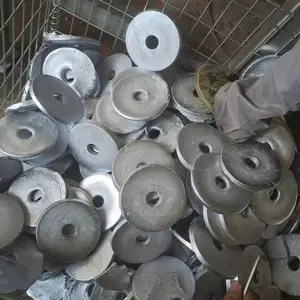 贵州铜矿铸钢厂抛丸厂96%铝含量脱氧铝饼/98.5%铝量脱氧铝块/脱氧铝饼