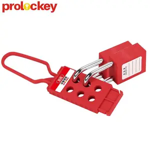 PROLOCKEY/洛科 六孔六联绝缘尼龙搭扣锁 可容纳6把挂锁 NH01