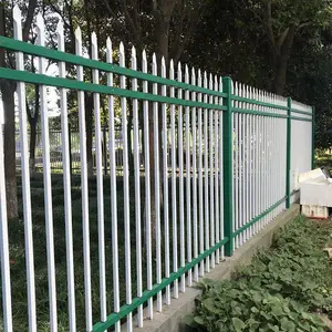 锌钢围墙护栏学校景区别墅庭院栅栏户外隔离防护栏杆铁艺围栏护栏