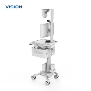 远程会诊推车智能升降 VISION 23071| 双屏摄像头查房车|OEM/ODM定制