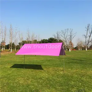 涂银户外天幕帐篷折叠便携防晒钓鱼露营简易汽车凉棚