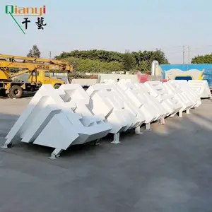 千艺标识户外金属烤漆斜面字 双面立体落地景观字 三维发光字斜坡字