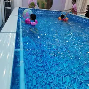 亲子水育池 游泳馆钢结构大型亲子游泳池 儿童游泳池 可定制