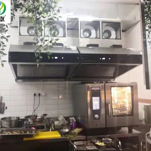 厨房油烟净化设备 节能高效一体式油烟净化设备 油烟净化器供应商