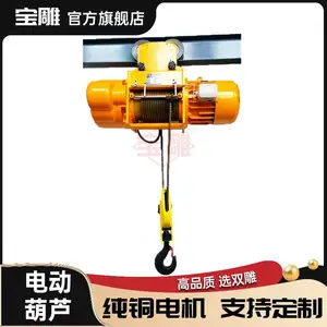 供应钢丝绳电动葫芦工厂发货定做1吨2吨3吨6米9米12米380V工业
