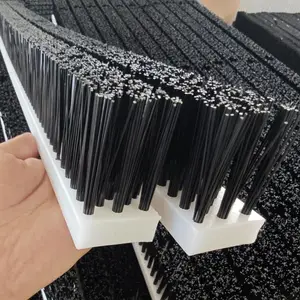 PVCPP板刷工业板刷尼龙刷定做厂家批发定制毛刷工业用软毛硬毛刷除尘刷封边机毛刷条排刷不掉毛板