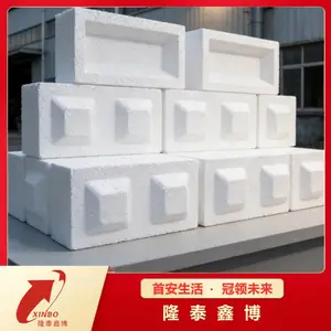 隆泰鑫博耐水无机防火砖国标品质 灰白色阻火模块型号齐全